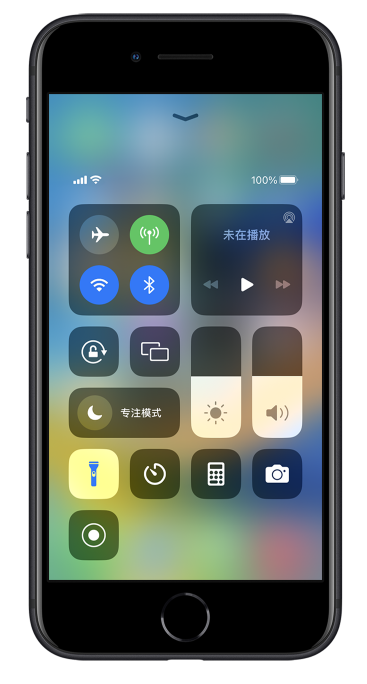 正镶白苹果14维修分享苹果iPhone 14 Pro手电筒开启方法 